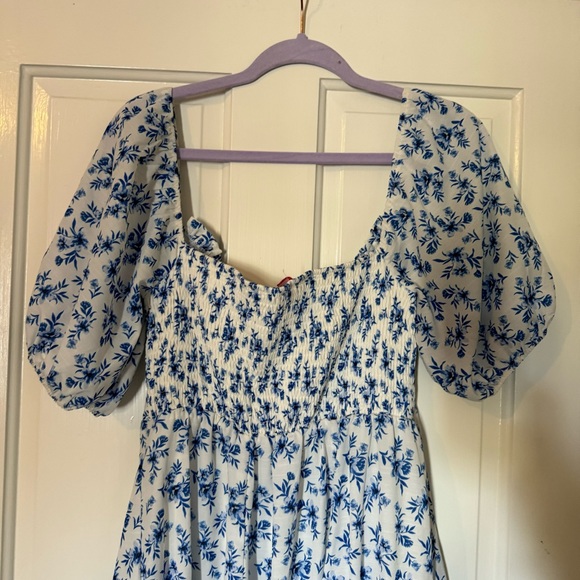 Blue & White Princess Cottage core dress - Picture 7 of 10